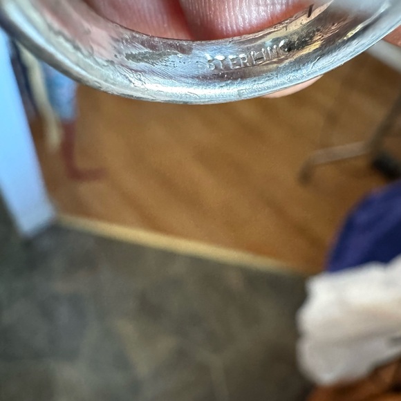 E.DeHaven Sterling and Fine Silver Cat Ring - Picture 3 of 5